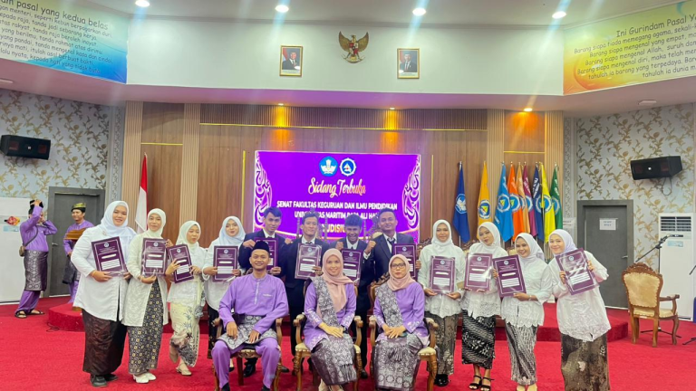 Yudisium FKIP UMRAH: Prodi Pendidikan Matematika Rayakan Kelulusan Mahasiswa